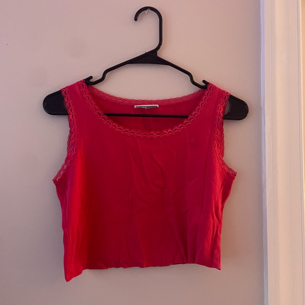 cropped vintage tank